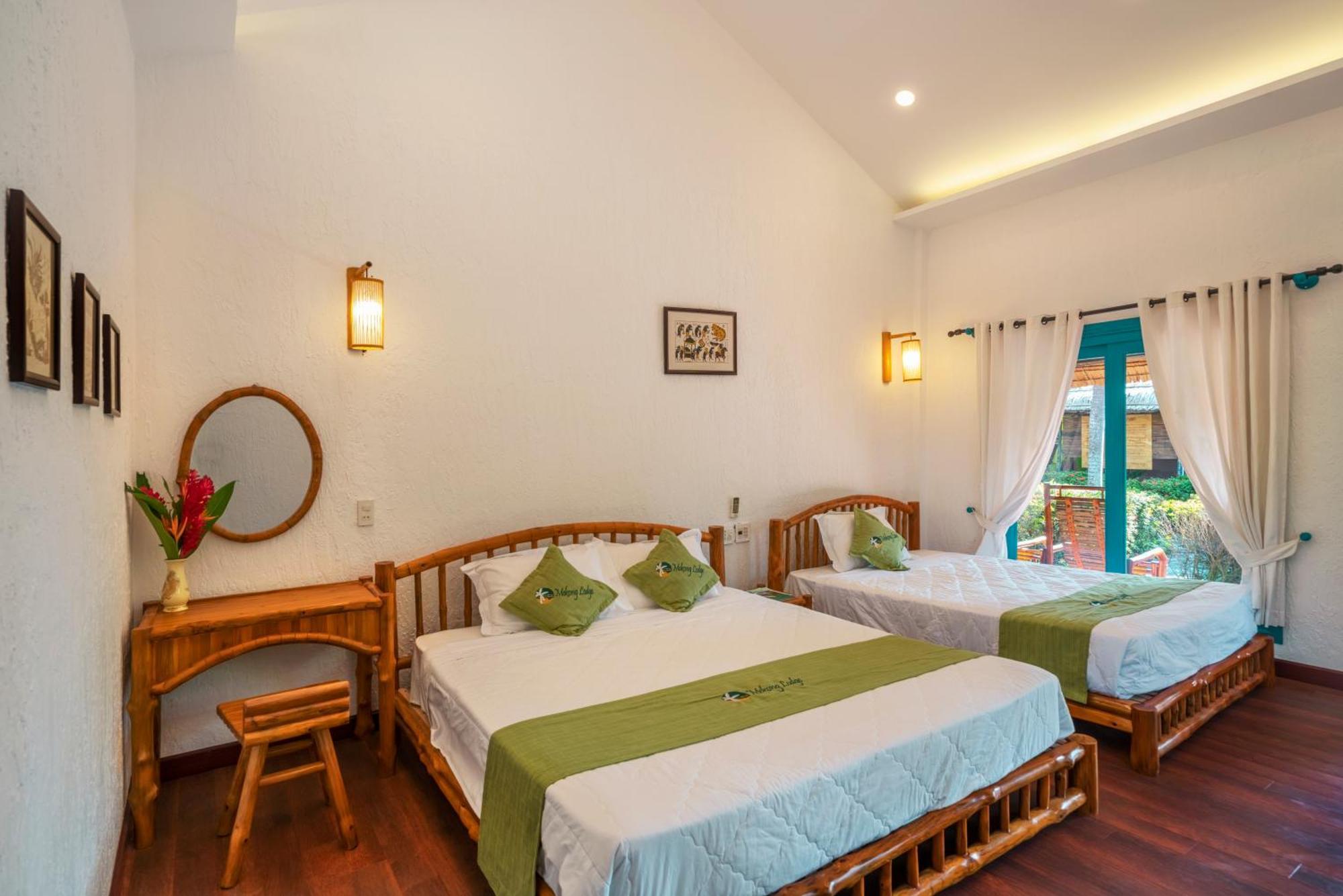 Mekong Lodge Resort Кай Бе Екстериор снимка