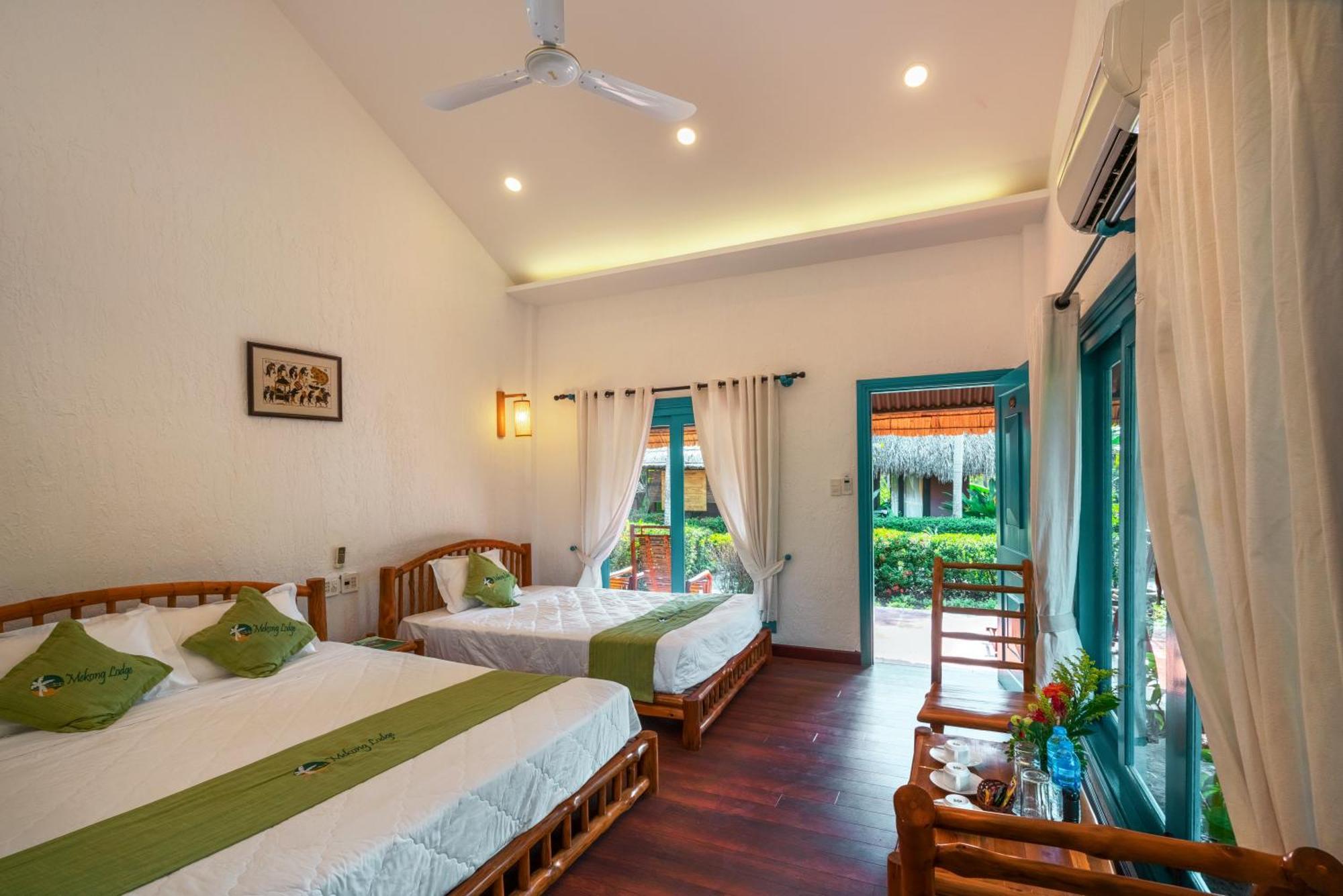Mekong Lodge Resort Кай Бе Екстериор снимка