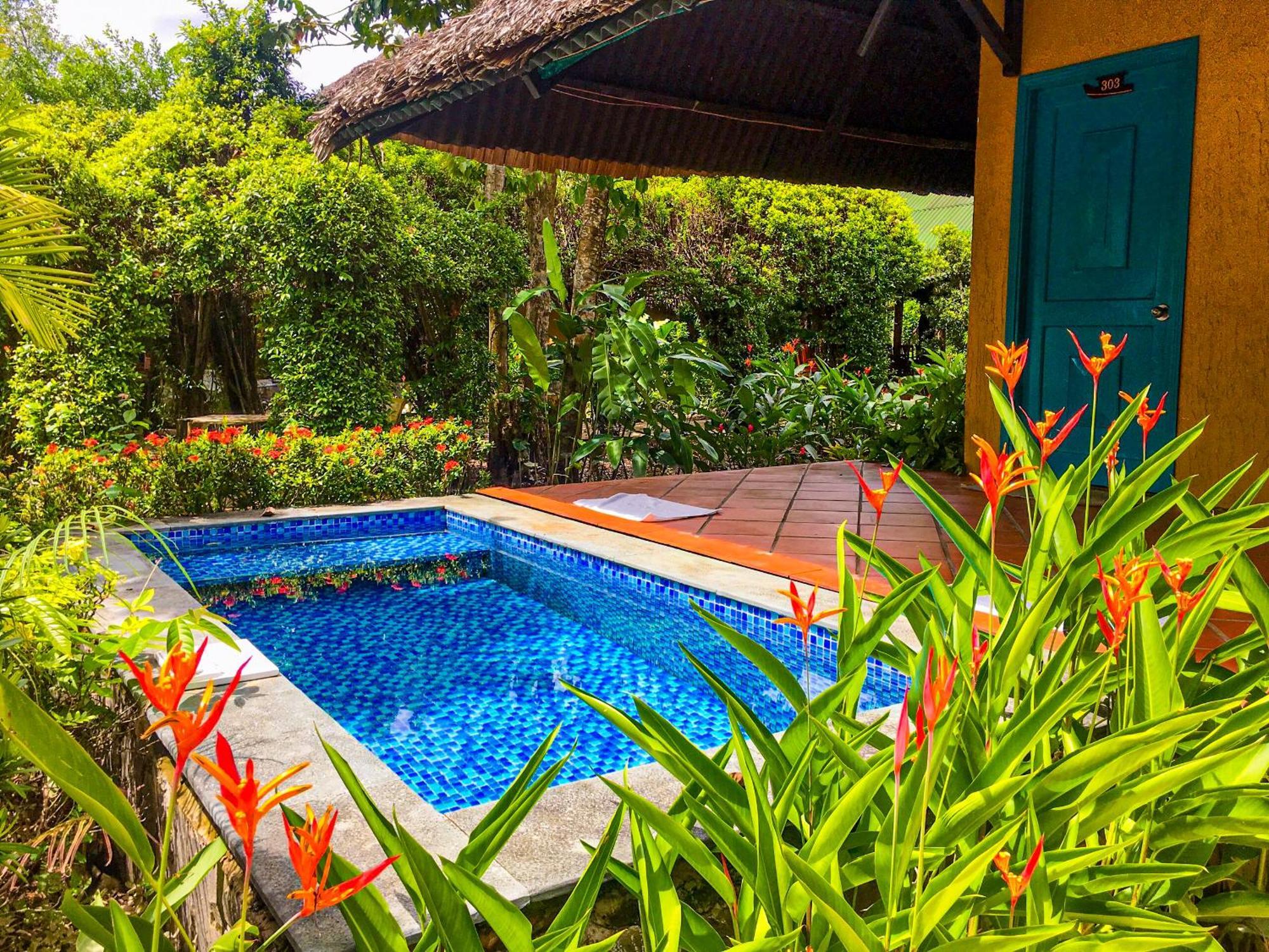 Mekong Lodge Resort Кай Бе Екстериор снимка