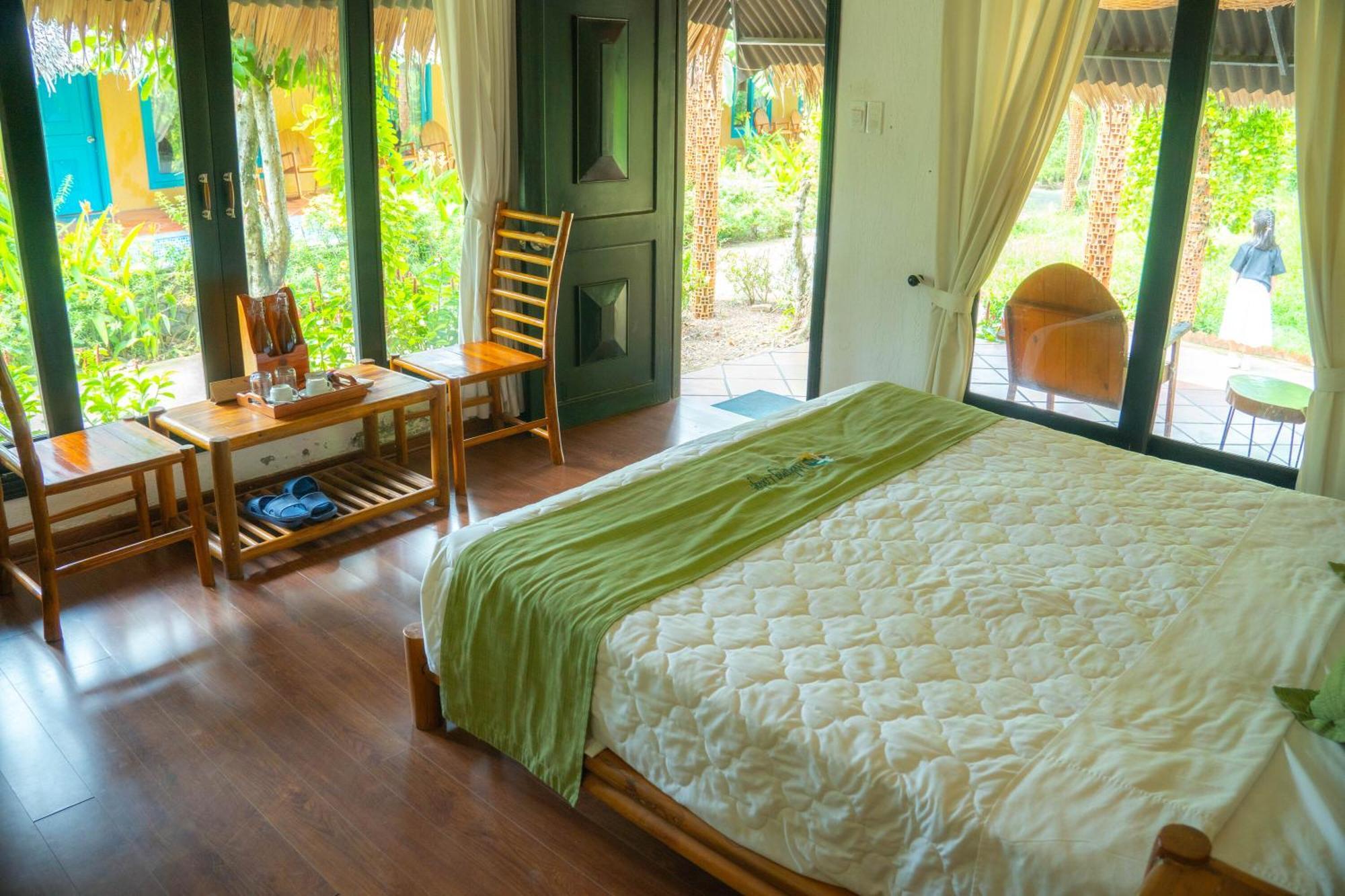 Mekong Lodge Resort Кай Бе Екстериор снимка