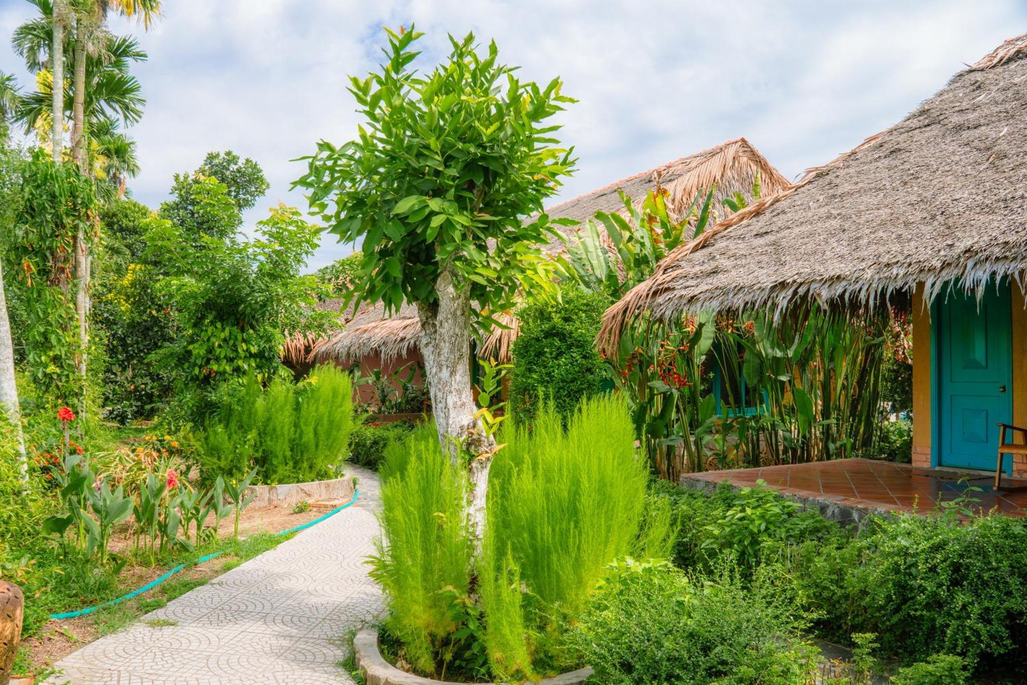 Mekong Lodge Resort Кай Бе Екстериор снимка