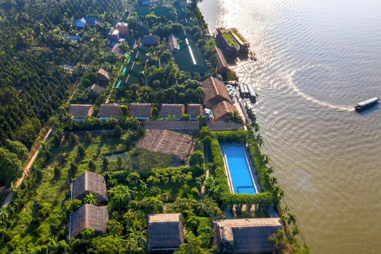 Mekong Lodge Resort Кай Бе Екстериор снимка