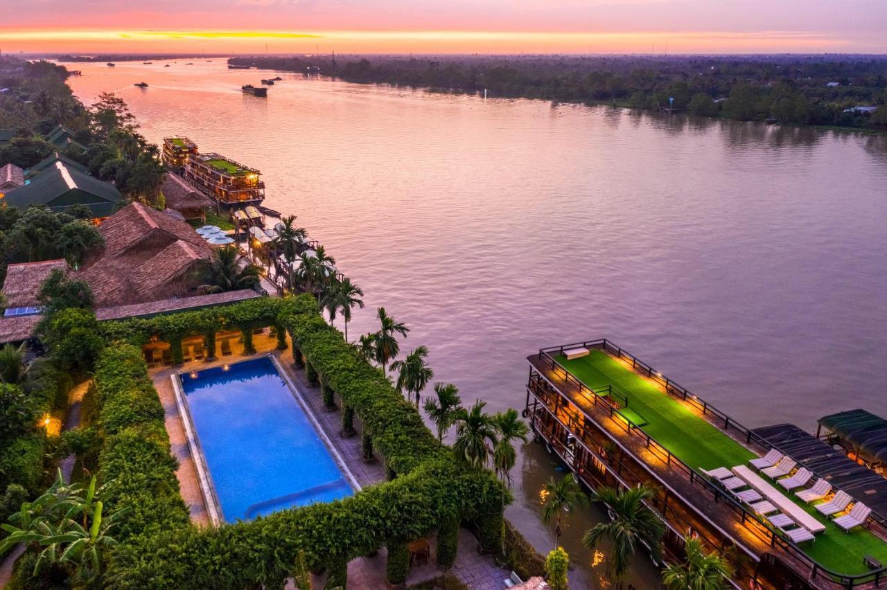 Mekong Lodge Resort Кай Бе Екстериор снимка