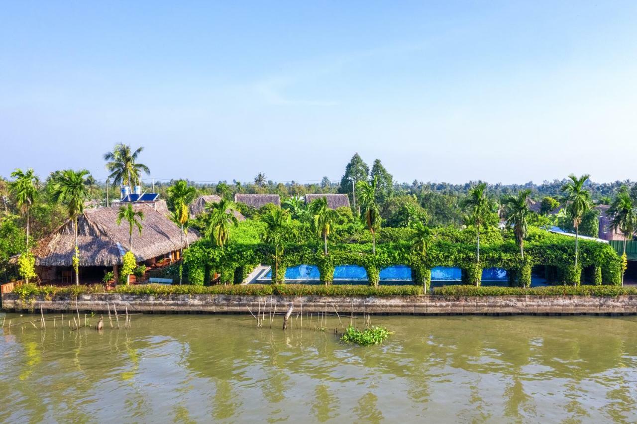 Mekong Lodge Resort Кай Бе Екстериор снимка