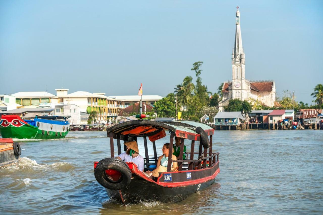 Mekong Lodge Resort Кай Бе Екстериор снимка
