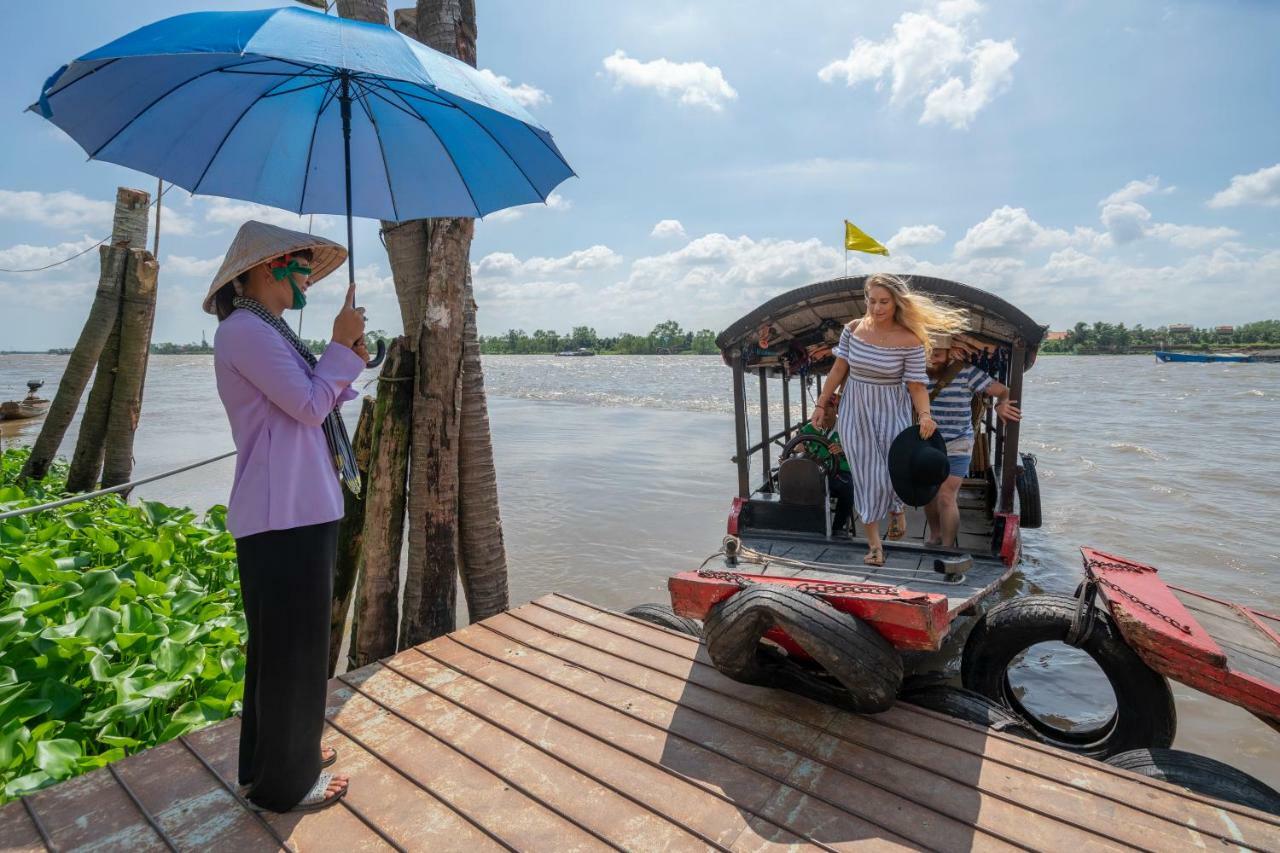 Mekong Lodge Resort Кай Бе Екстериор снимка